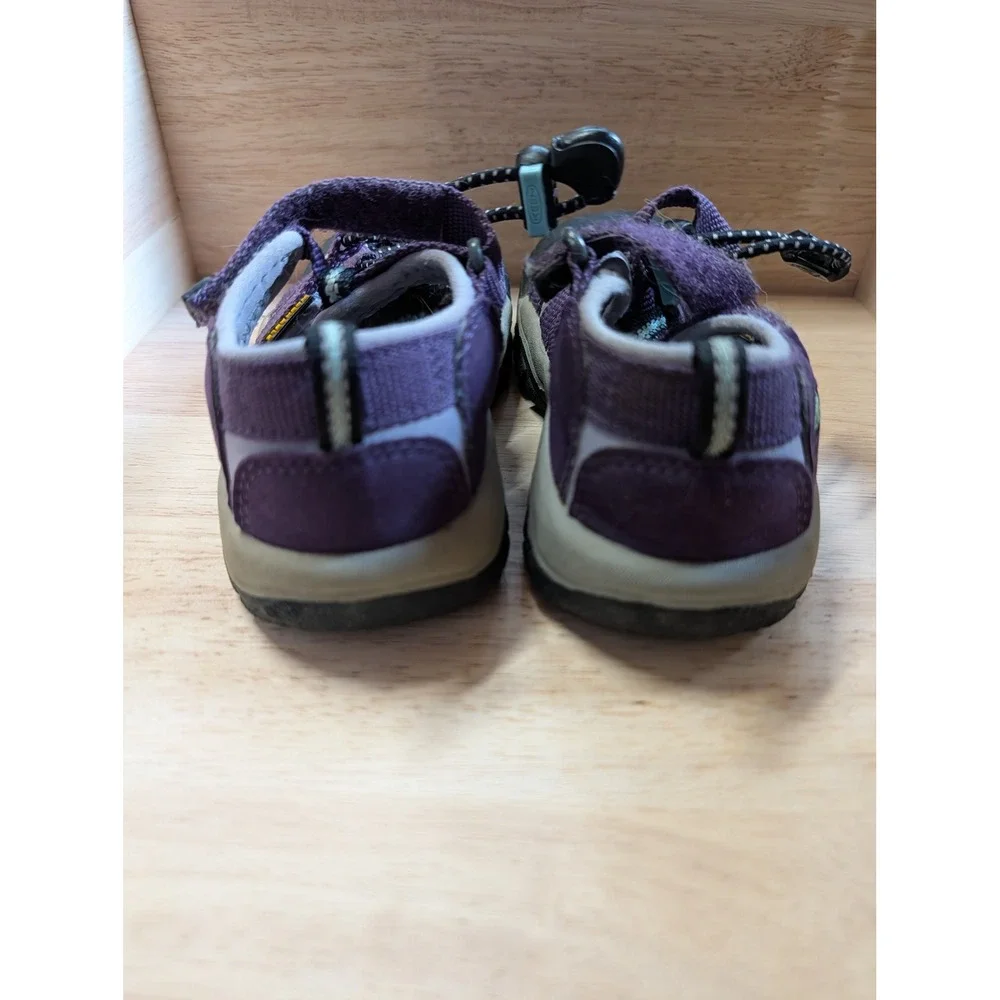 Keen Newport H2 Kids Purple Sport Sandals Washable Outdoor Water Shoes Size 10